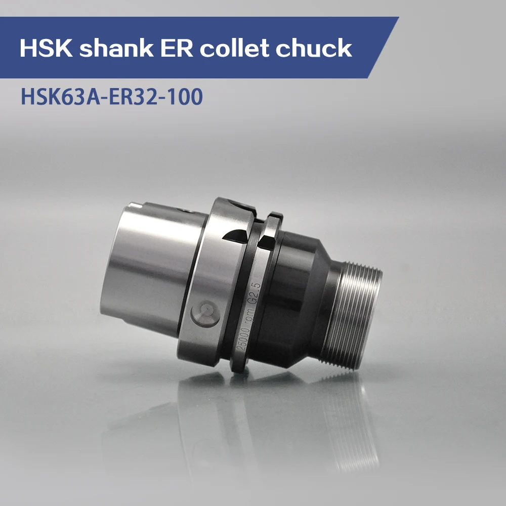 HSK63A ER32 100 держатель для токарного станка|Держатель инструментов| |