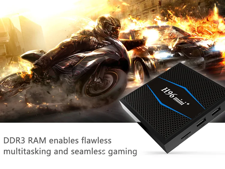 H96 Мини Android 7 1 ТВ-приемник с WiFi S905W smart tv box android 2 Гб ram четырехъядерный