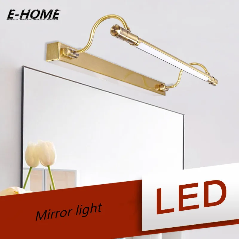 American retro cromo headlights LED mirror light simple modern Toilet seat lighting bathroom makeup|led light|mirror lightlight |
