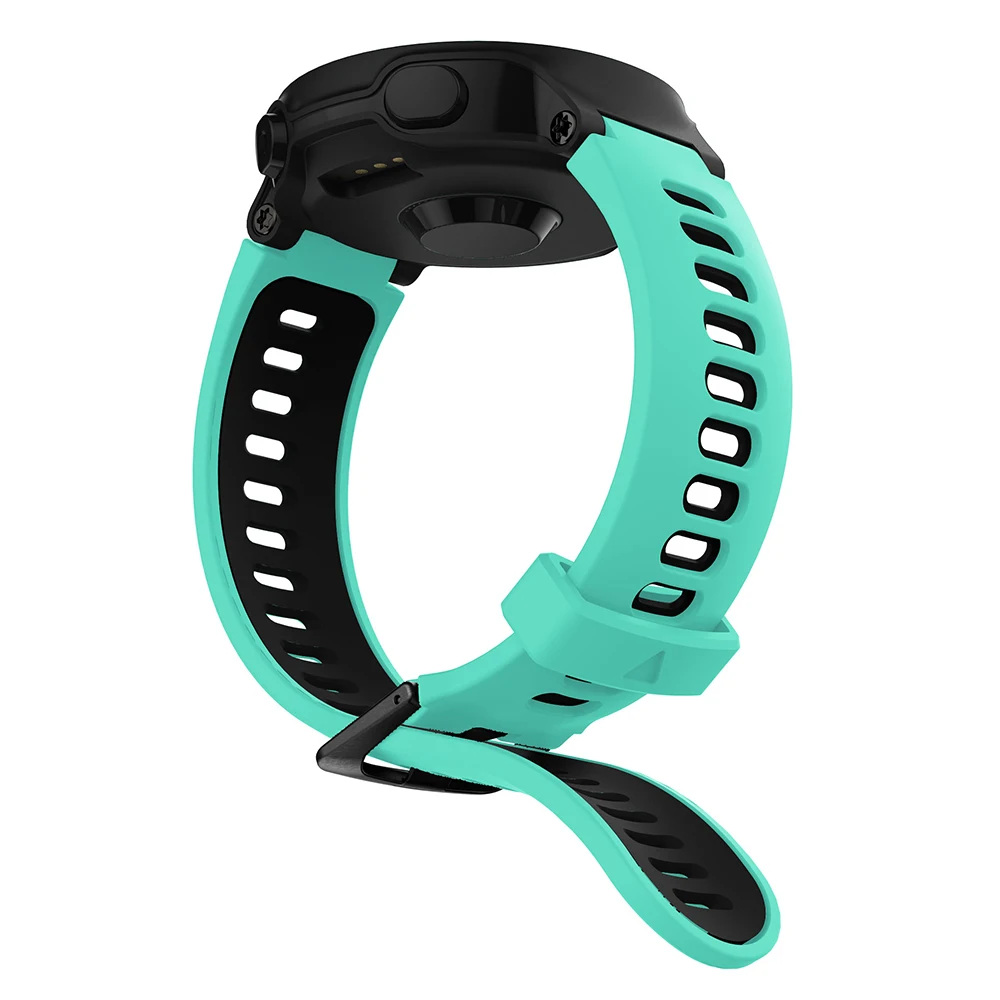 Двойной красочные силиконовые спортивные аксессуары браслеты для Garmin forerunner 735XT/220/230/230/620 Замена смарт ремешок для часов