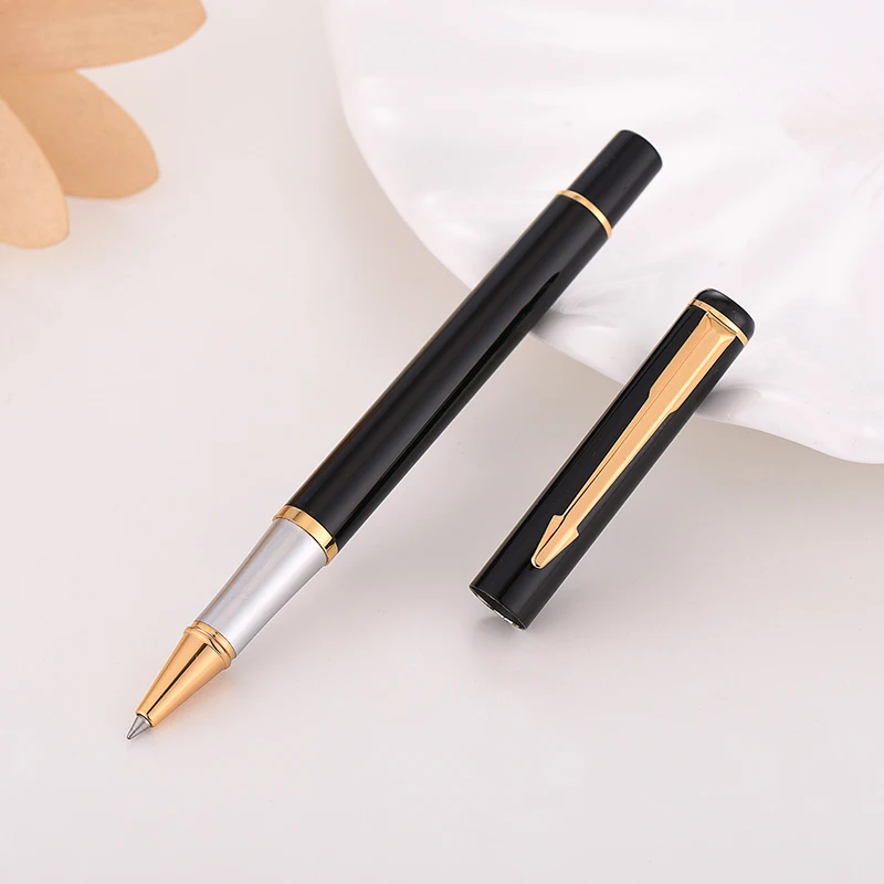 Шариковая ручка Baoer каллиграфия Роскошная Caneta Papelar Boligrafo стационарная En achier inoxydable