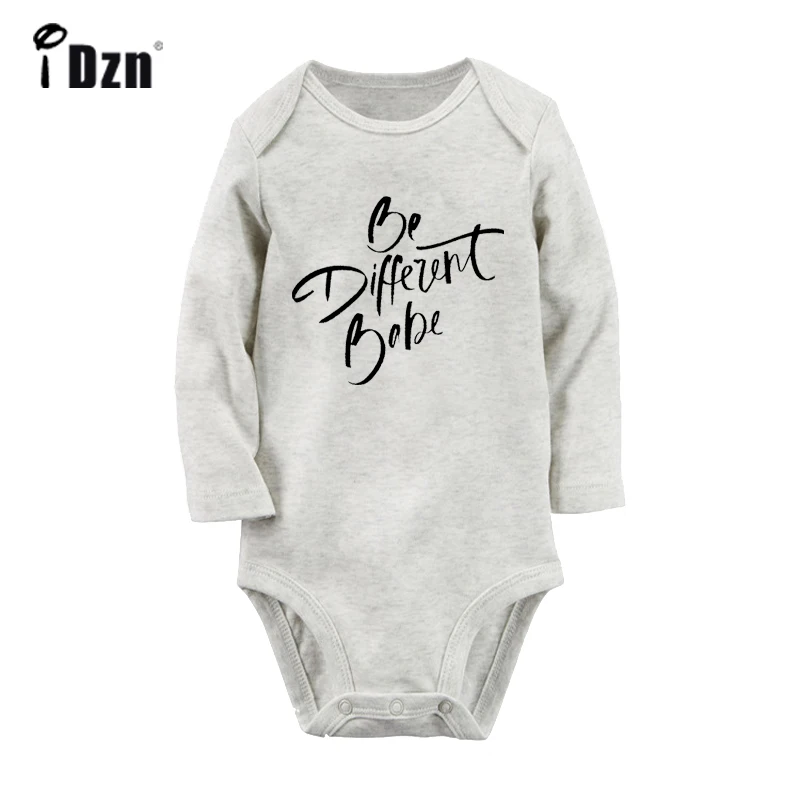 ieBaby1442GC Закройте глаза и сделайте пожелание дизайн новорожденных мальчиков и девочек униформа-комбинезон с принтом для младенцев Боди Одежда хлопок наборы - Цвет: ieBaby1442GC