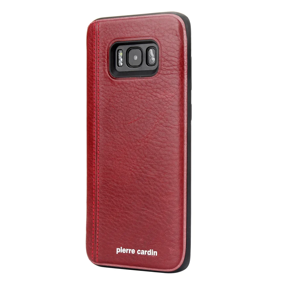 Чехол для samsung Galaxy S8,, Пьер Карден, натуральная кожа, TPU, чехол, чехол для samsung Galaxy S8 Plus, задний Чехол для телефона, чехол s, сумка