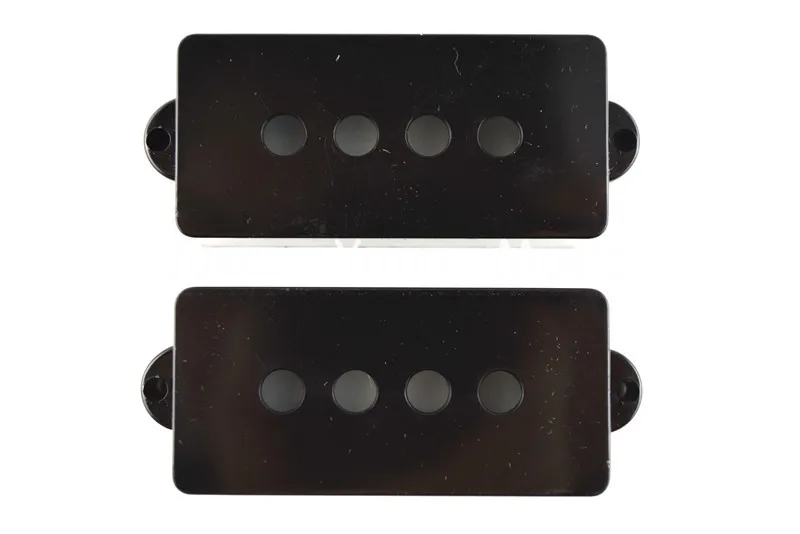 

Niko 1 Set of 2pcs Electric P PB Bass Pickup Covers 4 Holes 28.5mm Space White/Black/Matte For FD Precision Bass Guitar