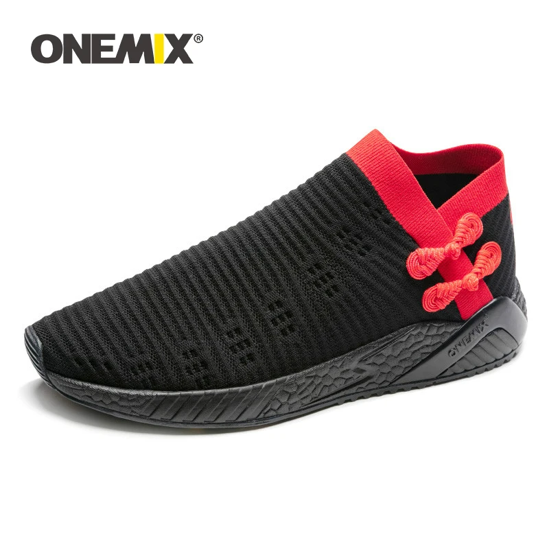 Женские кроссовки ONEMIX из дышащей сетчатой ткани легкие мягкие удобные без