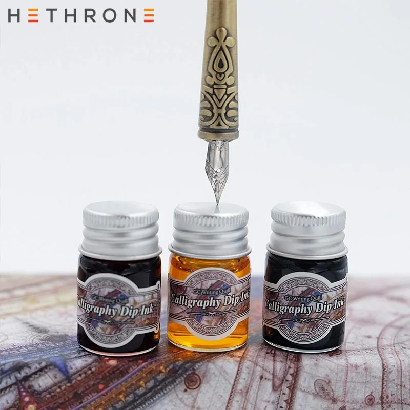 Hethrone 1 комплект английский Calligrap перьевая ручка набор Винтаж подарок на день