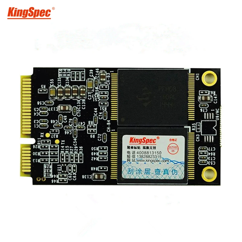 Жесткий диск Kingspec внутренний SATAIII mSATA SSD 256 ГБ 128 Гб 64 32 16 MLC флэш-накопитель HD