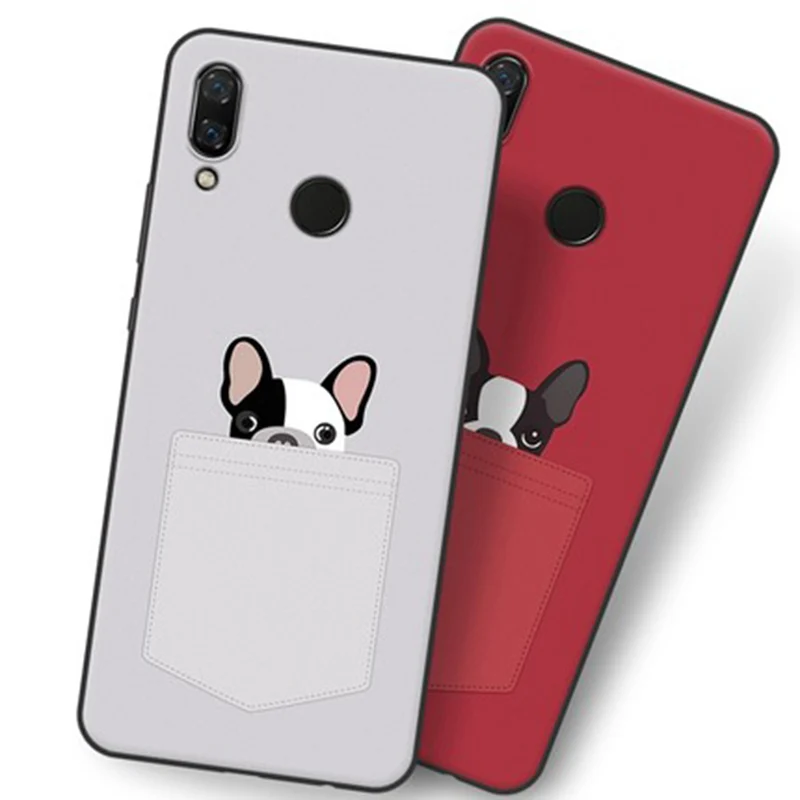 2 шт. 6 3 дюйма для Huawei Nova 3i чехол милый мультяшный мягкий Nova3i i чехлы на заднюю