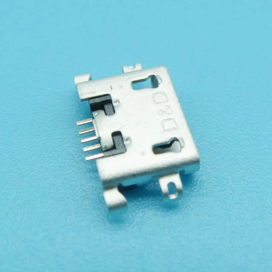 100 шт. Micro usb разъем зарядки Порты и разъёмы Разъем для huawei Y600 Y511 Y511-T00 Y511-U10 U30 Y530 Y535