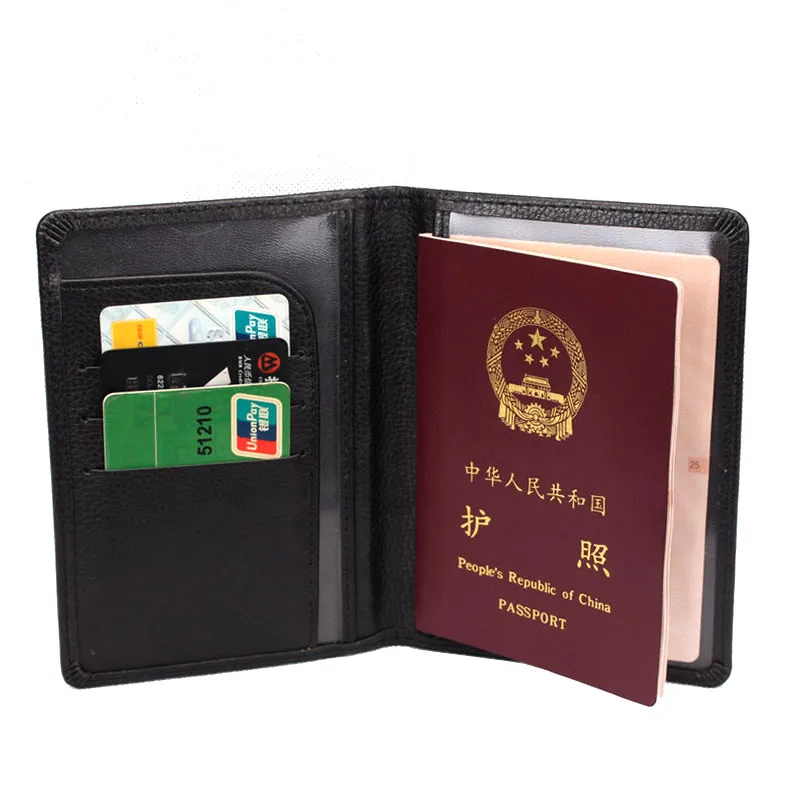 Обложка для паспорта KUDIAN BEAR Кожаная искусственная документов чехол BIH014 PM49|passport