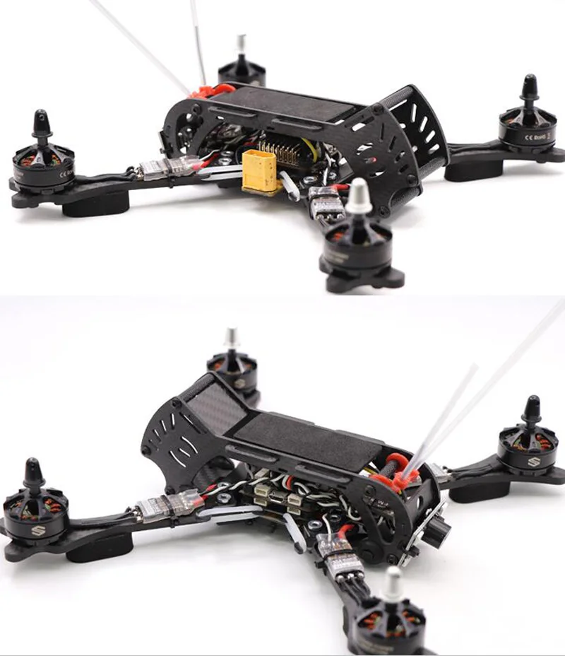 

HSKRC 57 Series 200/235/268/292/324mm Carbon Fiber True X RC Drone FPV Racing Frame Kit X200/X235/HX215 Quadcopter Rack QAV250