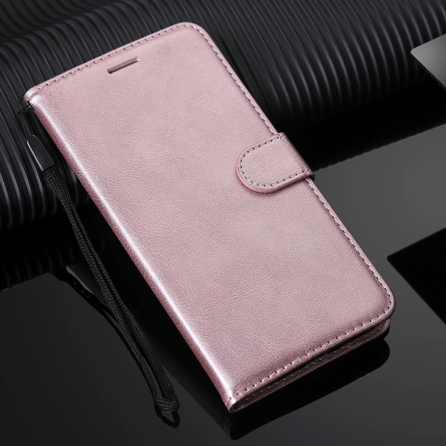 Прозрачный чехол книжка из искусственной кожи с текстурой для Samsung Note 3 4 8 9 S3 S4 S5 S6