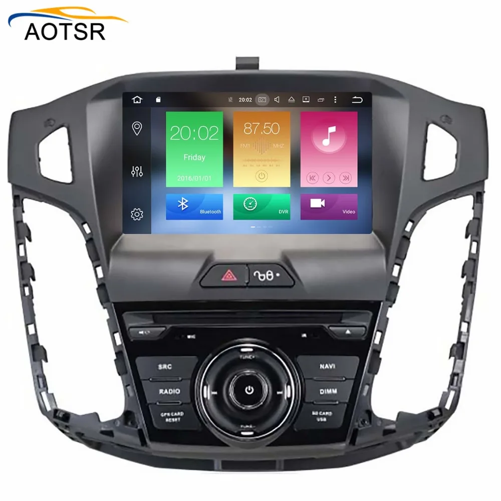 IPS экран Android 8 0 автомобильный DVD мультимедийный плеер головное устройство для Ford