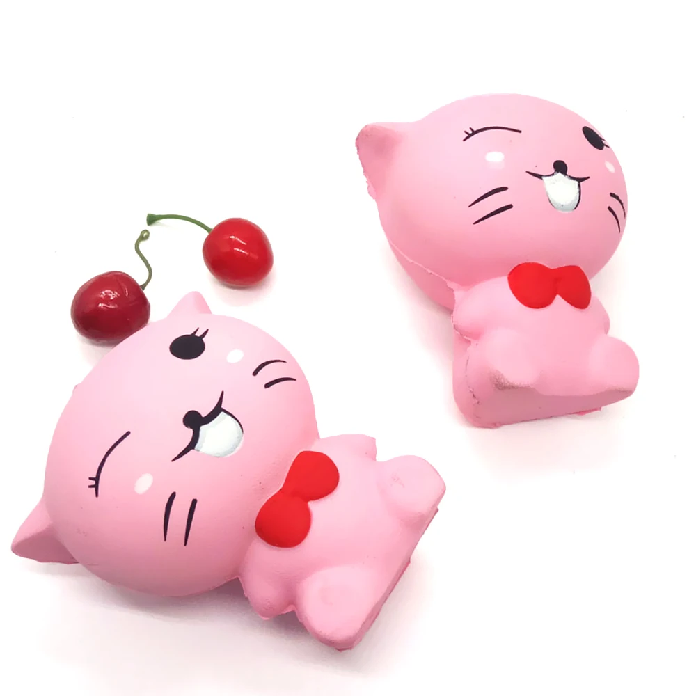 Антистрессовые кальмары игрушка Jumbo мягкое кошечка сглаживающая мухообразная