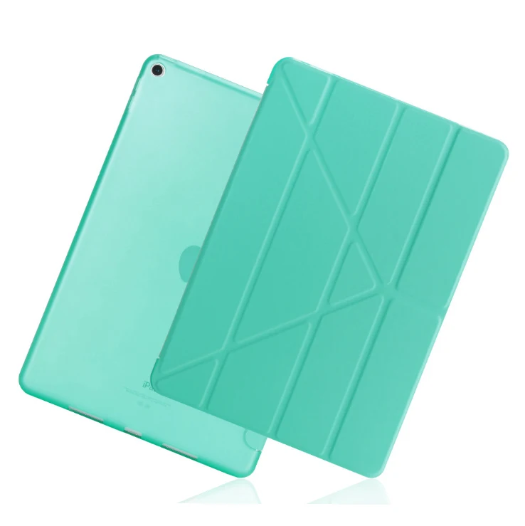 Mint-Y H-TPU 89 Чехол для нового iPad 9,7 ''/: A1822 A1823 A1893 A1954, мягкий чехол из искусственной кожи TPU Smart Cover для iPad 6th чехол 9,7 дюймов Чехол - Цвет: Mint-Y H-TPU 89