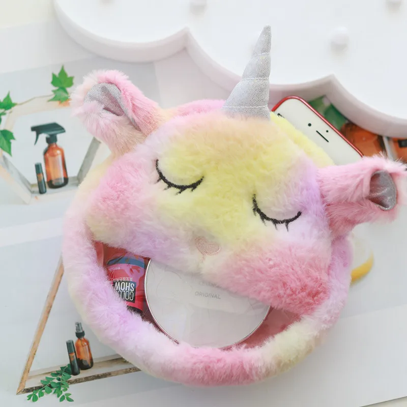 Милая серия мечты Единорог плюшевая косметичка и сумка через плечо Kawaii животные