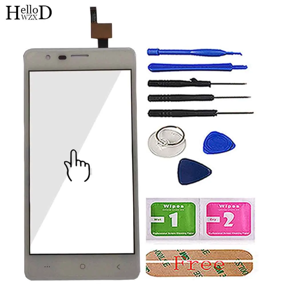 5.0'' Mobile Touch Screen For BQ BQ 5001L BQ-5001L BQ5001L Touch Screen Sensor Front Glass Digitizer TouchScreen Tools Adhesive