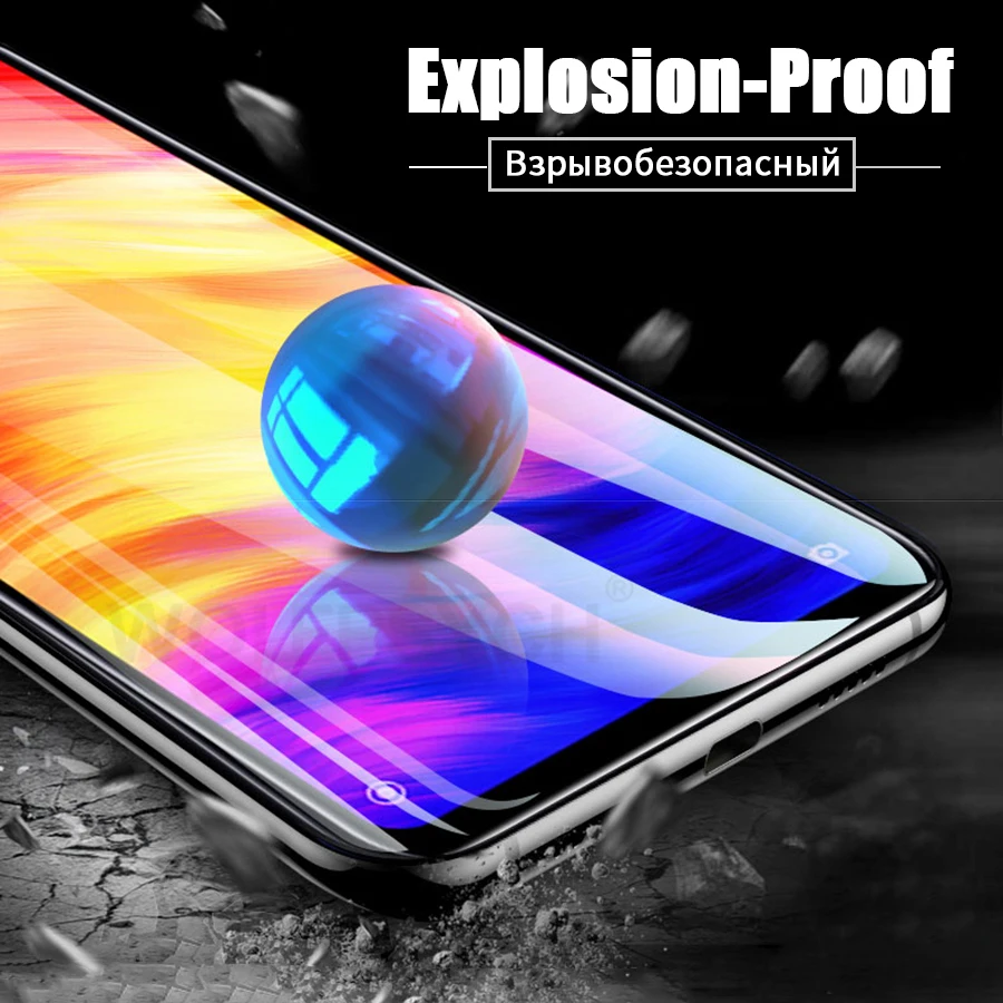 6D полное клеевое покрытие из закаленного стекла для Xiao mi Pocophone F1 mi 9 9T 8 A2 Lite A3 Red mi Note 8T 7 6 5 K20 Pro Защитная пленка для экрана