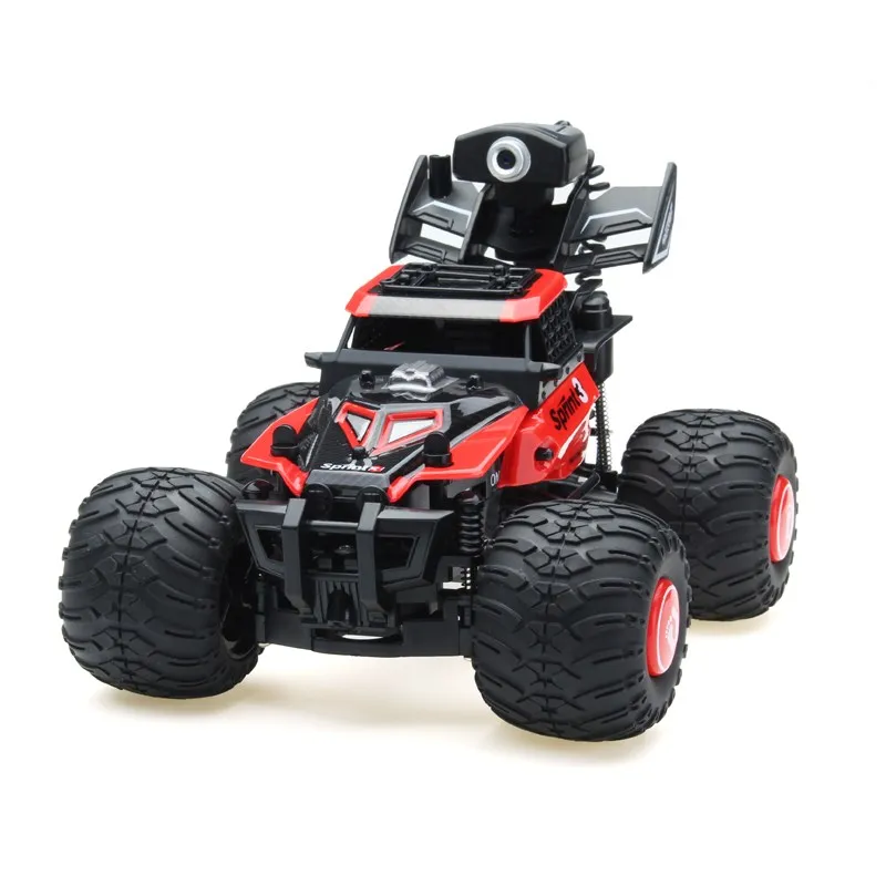 Crazon 172801 2 4G 2WD 1/28 FPV с камерой Wi Fi удаляет Управление по бездорожью гусеничный