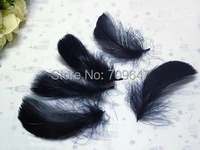 black feather500pcslot5 10cm black goose coquille feathers for for millinerycraftersor jewelry makingplume decoration