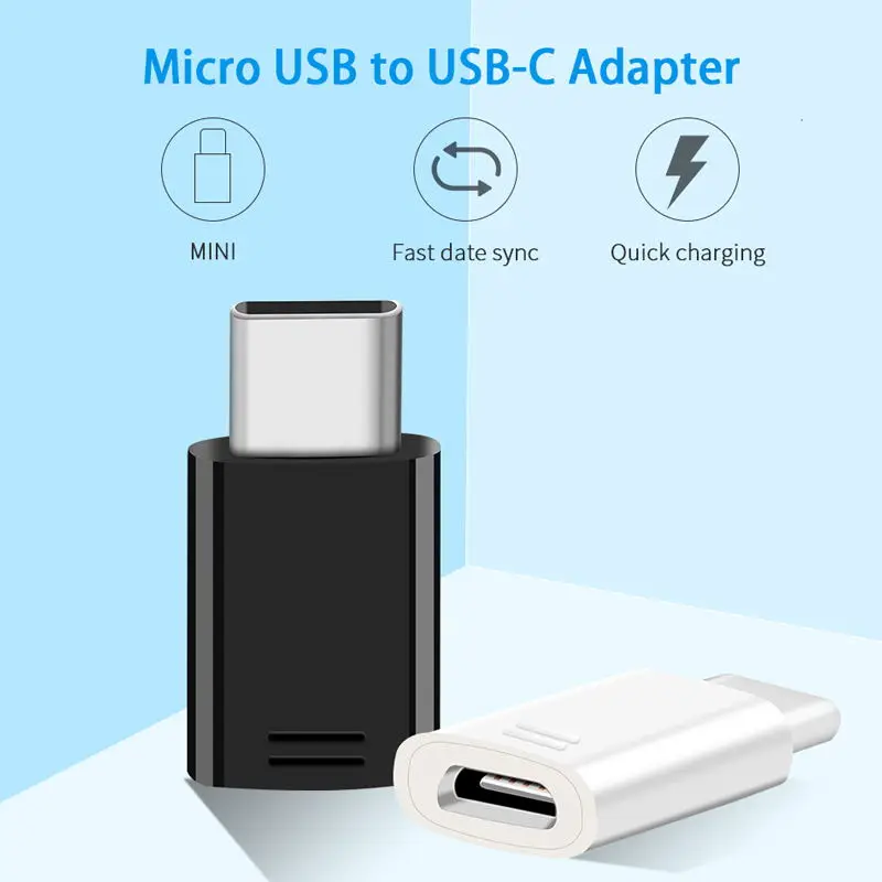 Адаптер для Samsung Note9 Micro USB в Type C конвертер оригинальный адаптер зарядного