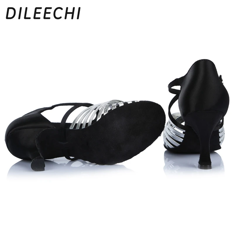 Туфли DILEECHI женские для латиноамериканских танцев профессиональные туфли