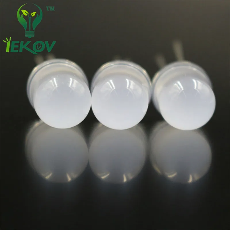 20 шт. LED 10 мм рассеянный светодиодный синий Круглый топ излучающие диоды ультра