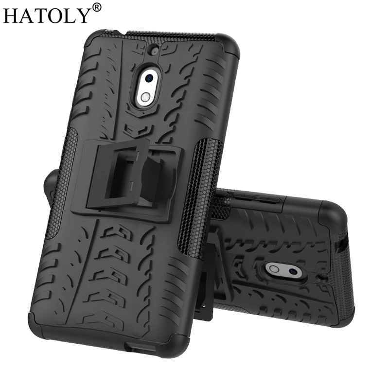 

For Cover Nokia 2.1 Case Shockproof Armor Shell Heavy Duty Hard Rubber Silicone PC Phone Case for Nokia 2.1 Cover for Nokia 2.1