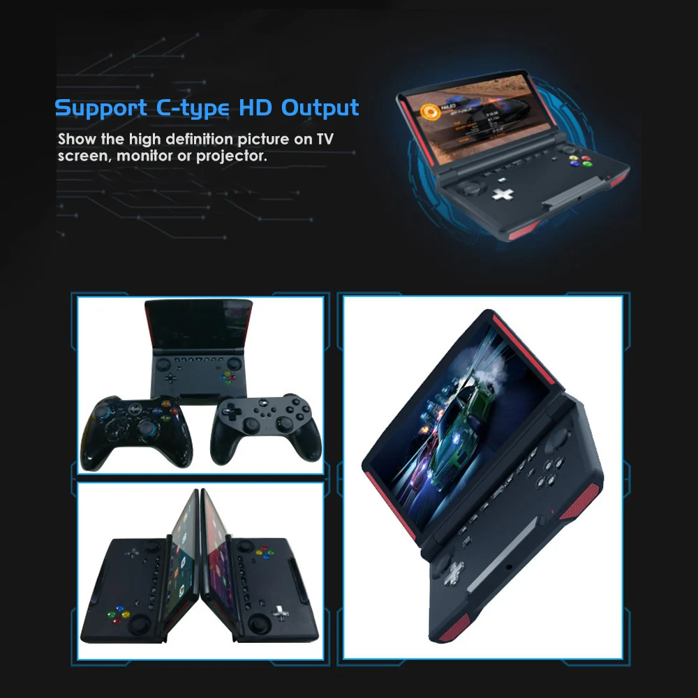 Портативная игровая консоль PowKiddy X18 ОС Android сенсорный экран 5 дюйма Bluetooth 4 0 2 + 16 Гб