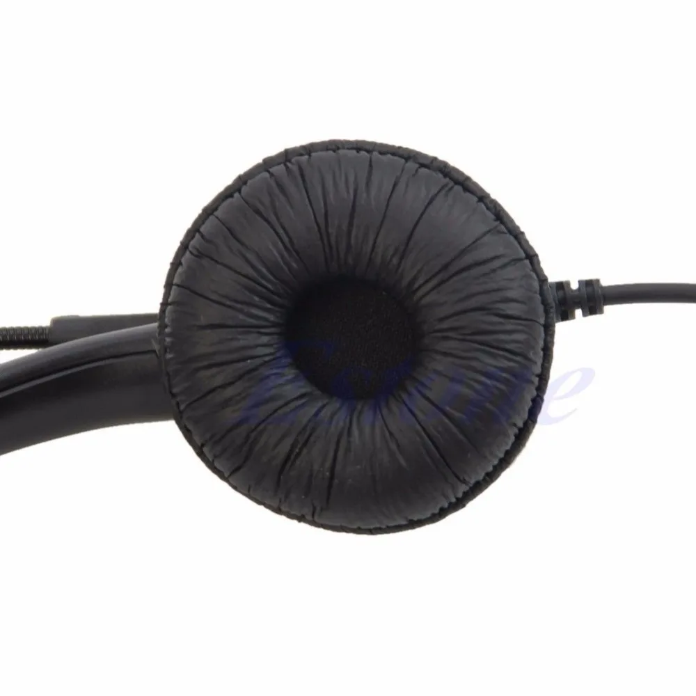 4 контактный разъем RJ11 Проводная телефонная гарнитура операторская связь Monaural