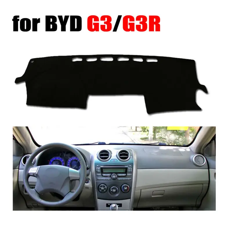 Крышки для приборной панели автомобиля RKAC коврик BYD G3 G3R на все годы аксессуары с