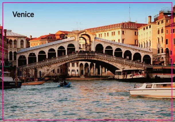 Сувенирные магниты сувенирные Италия Венеция городская сцена туризм