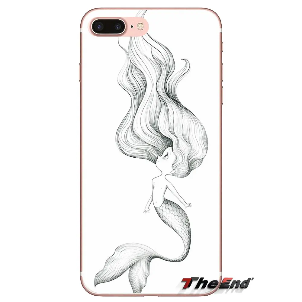 Животного с рисунком маленькая русалочка искусство принцесса для Samsung Galaxy J1 J2 J3 J4