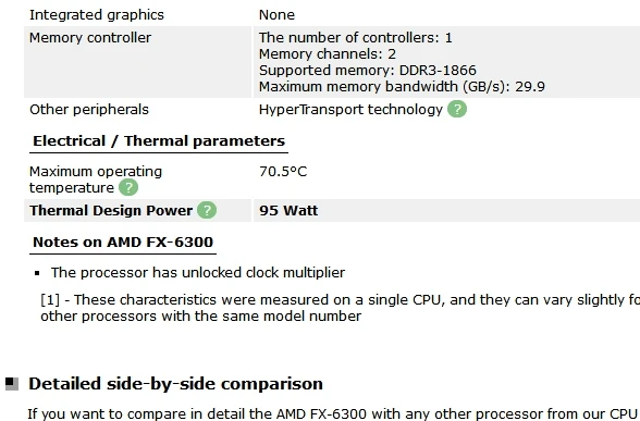 Процессор AMD FX 6300 AM3+ 3,5 GHz/8 MB/95 W FX serial pieces FX-6300 процессор ЦП с шестью ядрами, работающий
