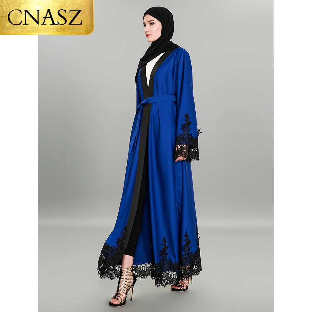 Abaya для женщин abaya Марокканское платье мусульманское открытое элегантное женское