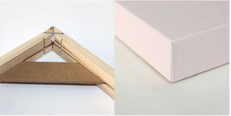 DIY рамка только на заказ ель дерево внутренний носилки для Холст Картина маслом и
