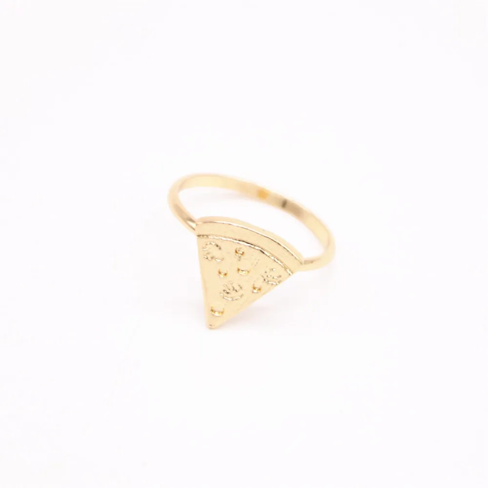 The latest elements multicolor ring Food shape rings for girls pizza and | Украшения и аксессуары