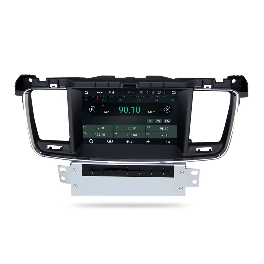 Android 9,0 автомобильный dvd-плеер gps ГЛОНАСС навигация для peugeot 508 2011 2012 2013 3g Bluetooth Радио RDS Аудио Видео Стерео