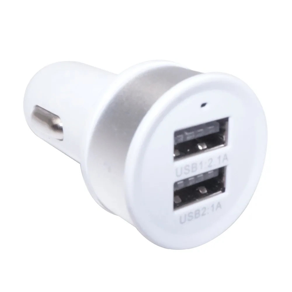 Автомобильное зарядное устройство QUWIND 5V 1A Dual USB для Android Note4 5 S5 iPhone 5S 5C 6 Plus 6S 7|car