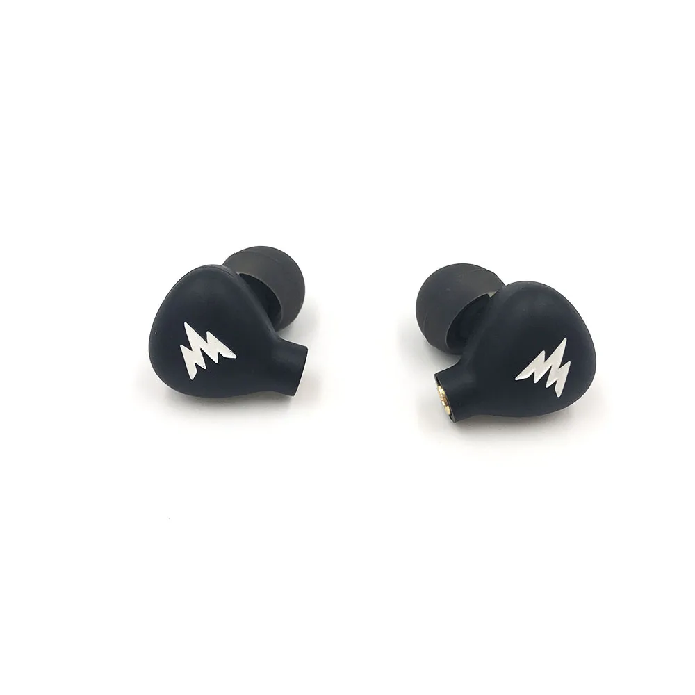 Наушники Whizzer Haydn A15 PRO из нержавеющей стали с динамическим драйвером IEM с разъемным кабелем MMCX 6N OFC черный