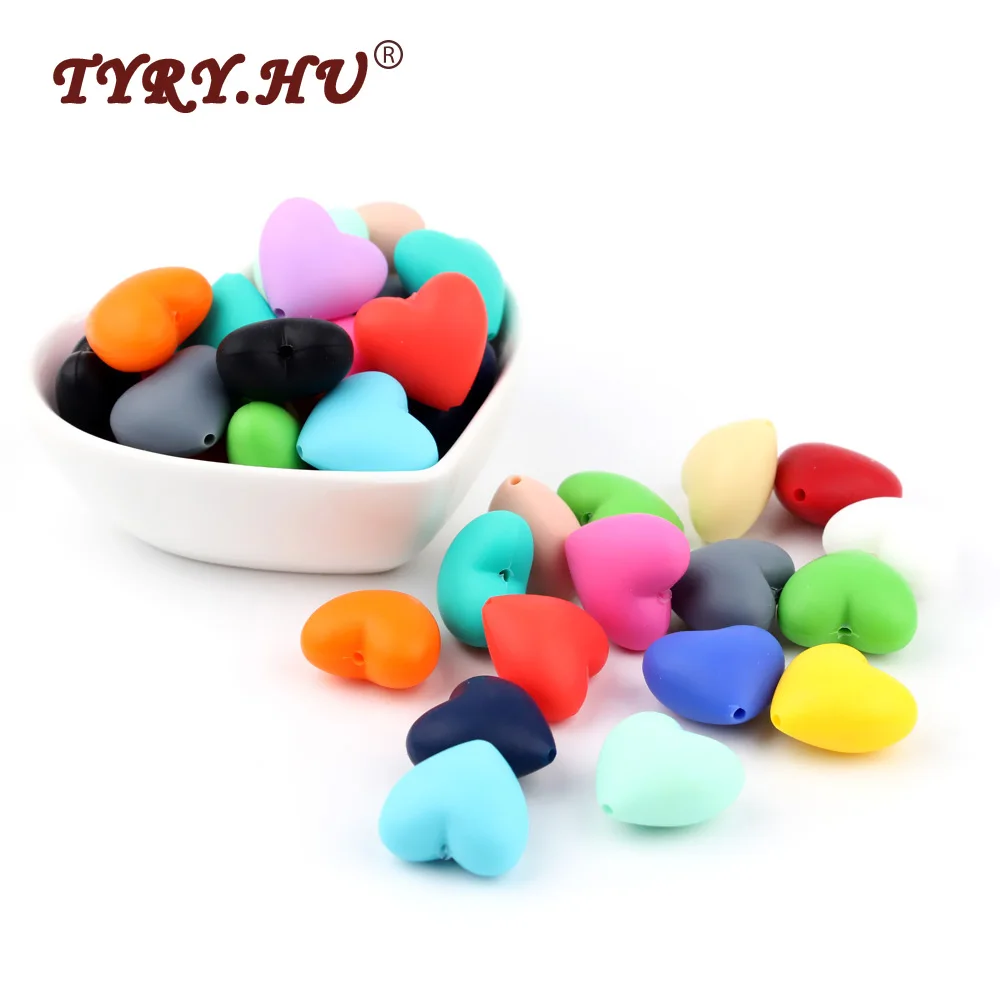 Силиконовые шарики для прорезывания зубов TYRY.HU 10 шт. пищевой браслет маленькой