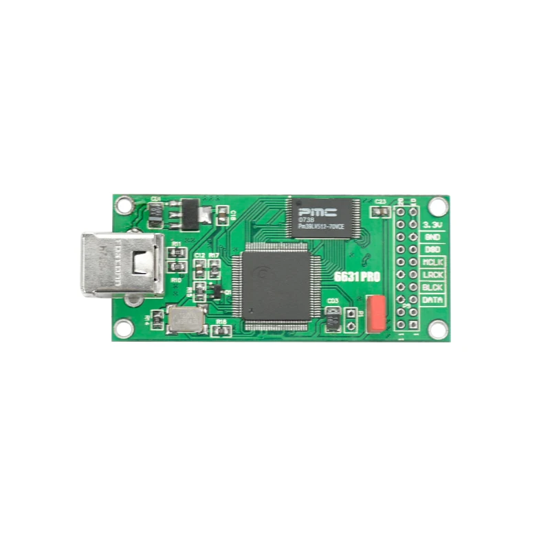 Aiyima Новый 2017 CM6631A аудио IIS цифровой интерфейс асинхронный USB/192 К 32 бит совместим с