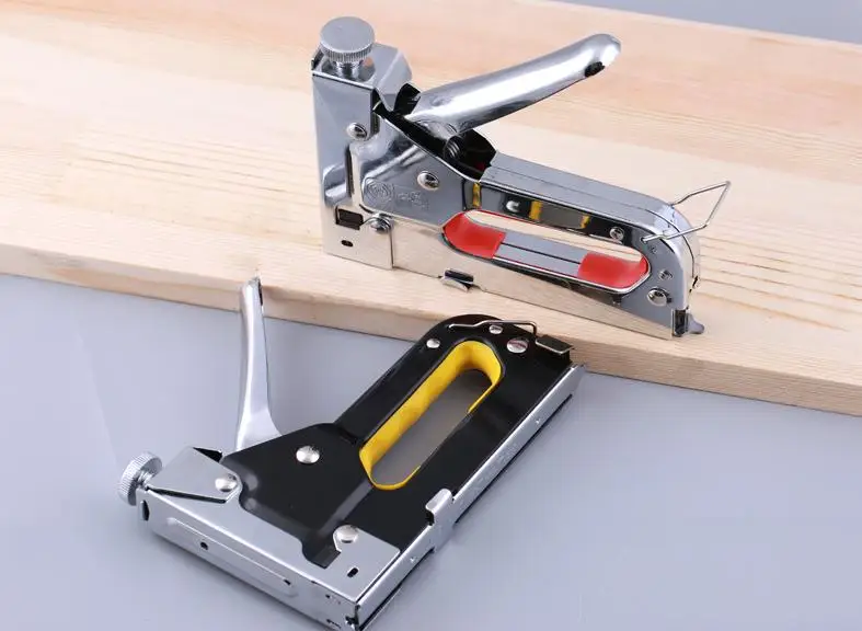 3-way Nail Staple Gun Furniture Stapler Manual Stapling machine Home Workshop Kitchen Tools | Дом и сад