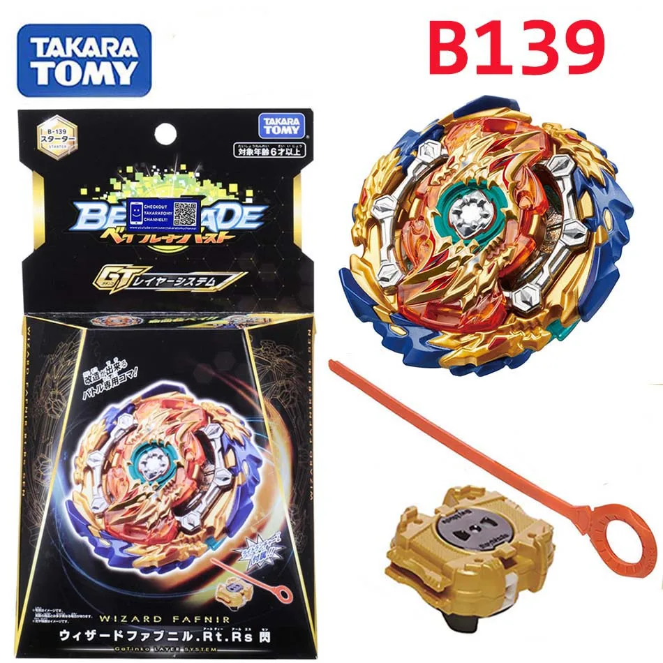 Стартовый мастер Takaratomy Beyblade Burst Волшебник Fafnir с функцией пусковой установки