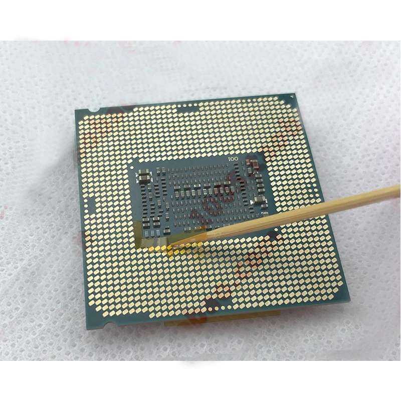 8gen штырь CPU изолента Стикеры I5 для LGA1151 8400 8500 8600K I7 8700 8700K 300 градусов Температура