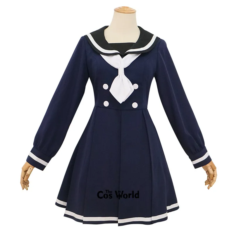 Школьная форма ZOMBIE LAND SAGA Konno Junko JK костюм моряка платье наряд аниме костюмы для