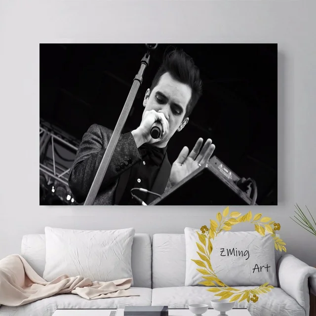 Panic! At The Disco музыкальный Звездный Искусство Шелковый плакат картинки для Гостиная
