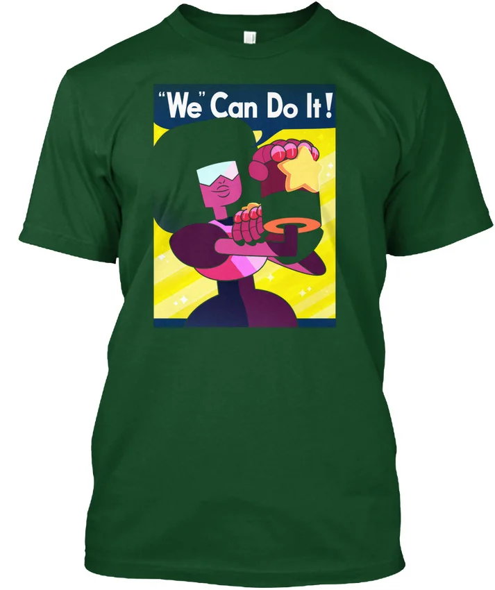 Мы можем сделать это Гранат Стивен Вселенная популярная Tagless Tee t shirt уличная хип