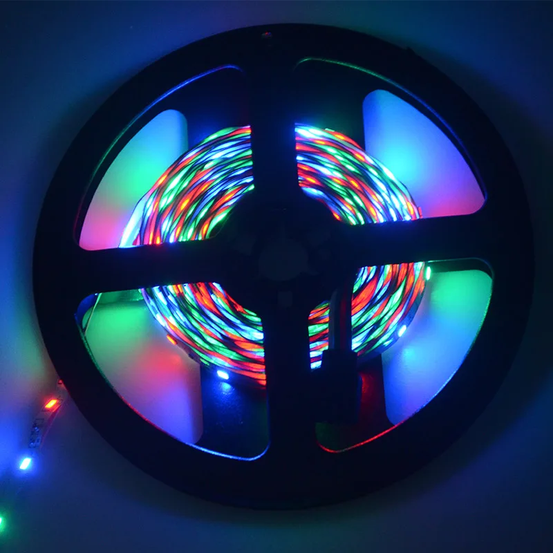 Светодиодная лента RGB 5 м 300 светодиодов 3528 12 в пост. Тока 60 светодиодов/м красный