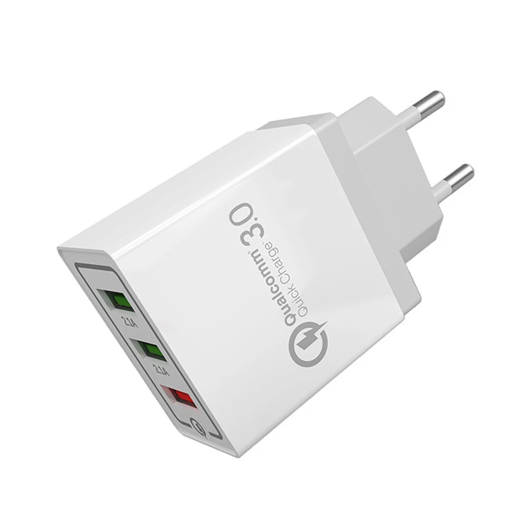 Сетевое зарядное устройство с 3 USB-портами 0 9 В 12 | Мобильные телефоны и аксессуары